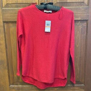 Michael Kors cherry red sweater small